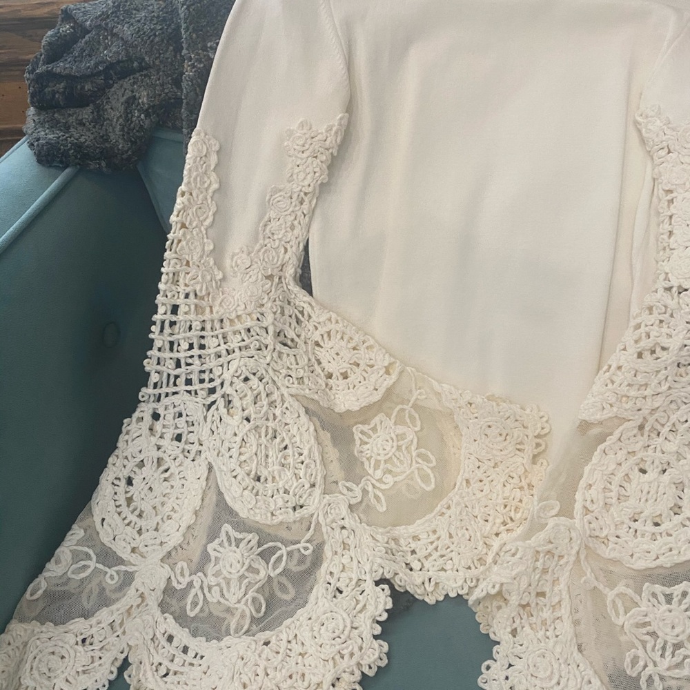 Vintage Chanel Top with Statement Sleeves - Picture 11 of 11